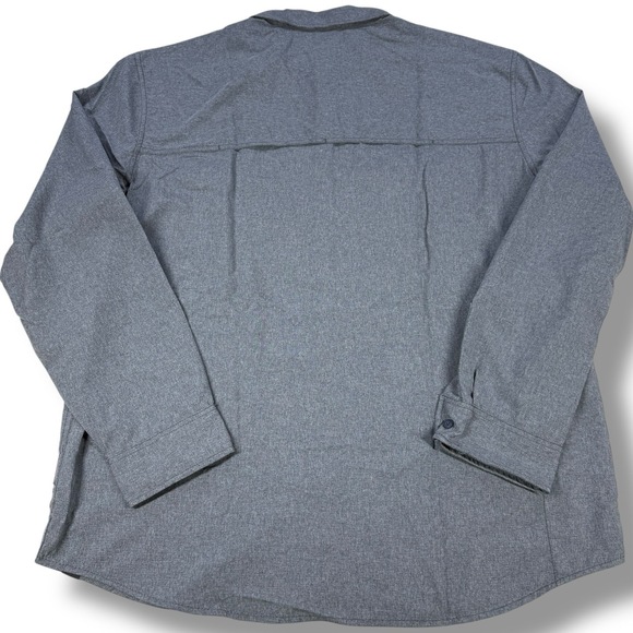 NWT prAna Lost Sol Long Sleeve Shirt Mens Size Extra Large XL - Nautical Heather - Picture 7 of 10